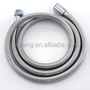 304# Stainless Steel Shower Hose ,Rotational Nut, EPDM Double lock 1.5m-3.0m ISO9001 Certification shower hose