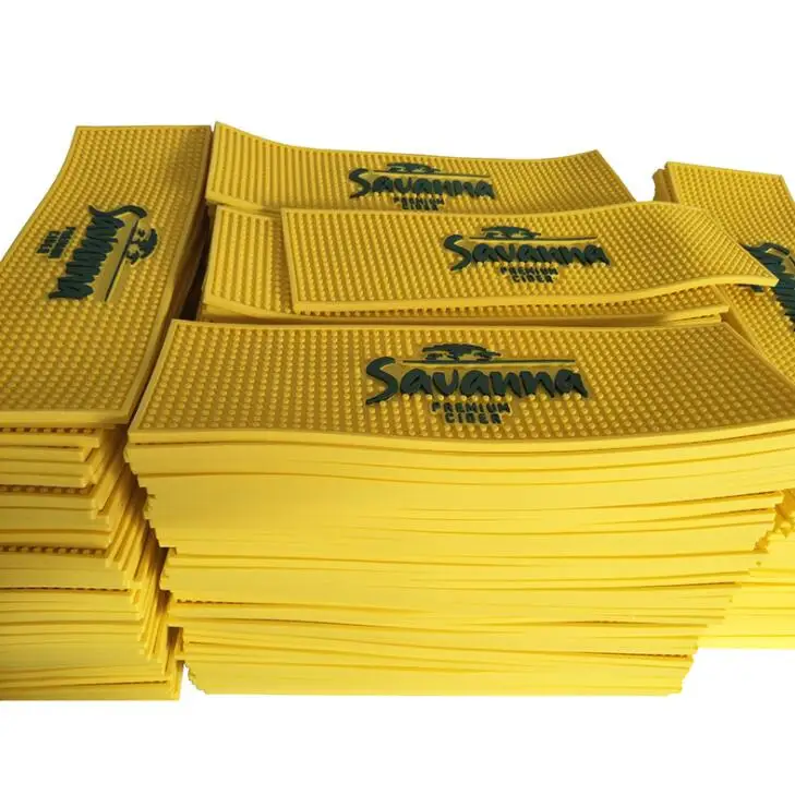 anti-slip eco-friendly custom barmat rubber bar mat