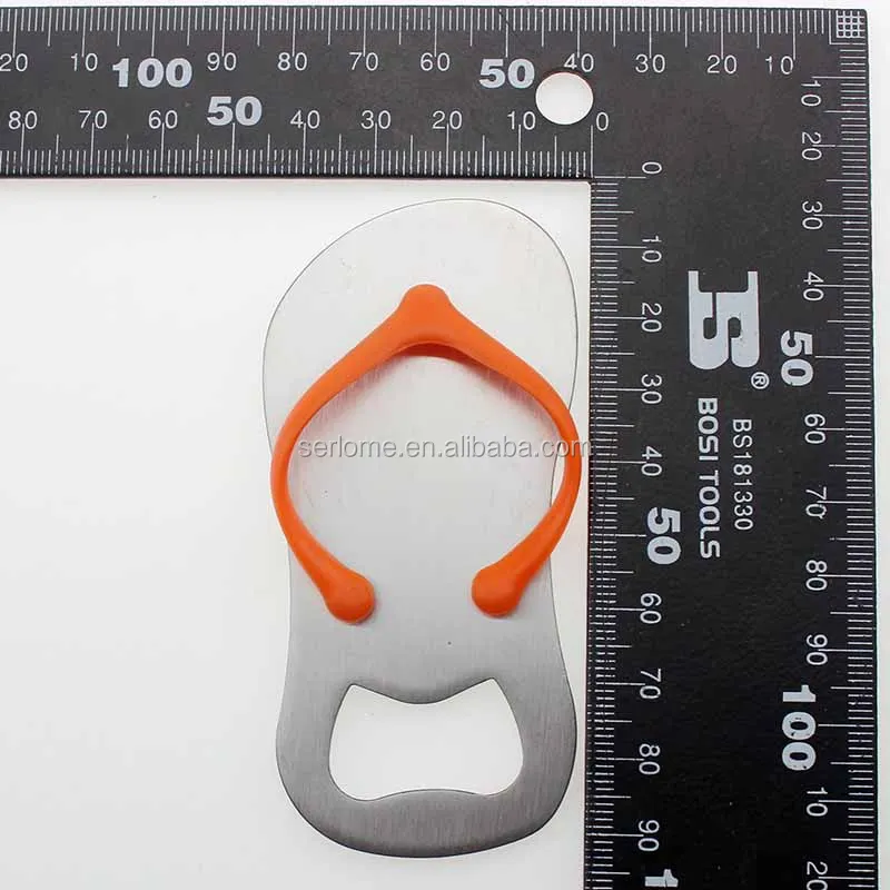 
Stainless Steel Orange Wedding Gift Slipper Flip Flop Bar Bottle Opener 