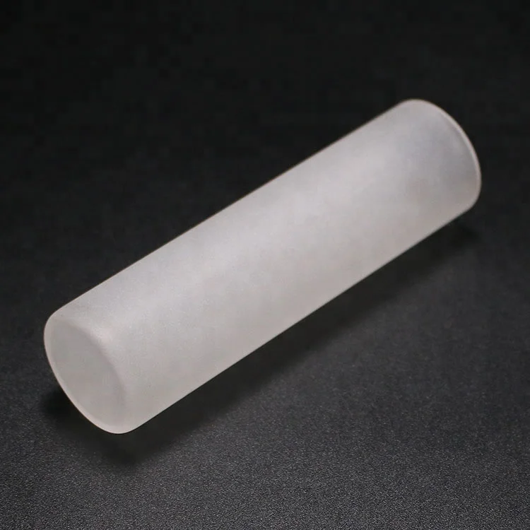 Bathroom frosted flat waterproof temperature resistance glass lamp shade