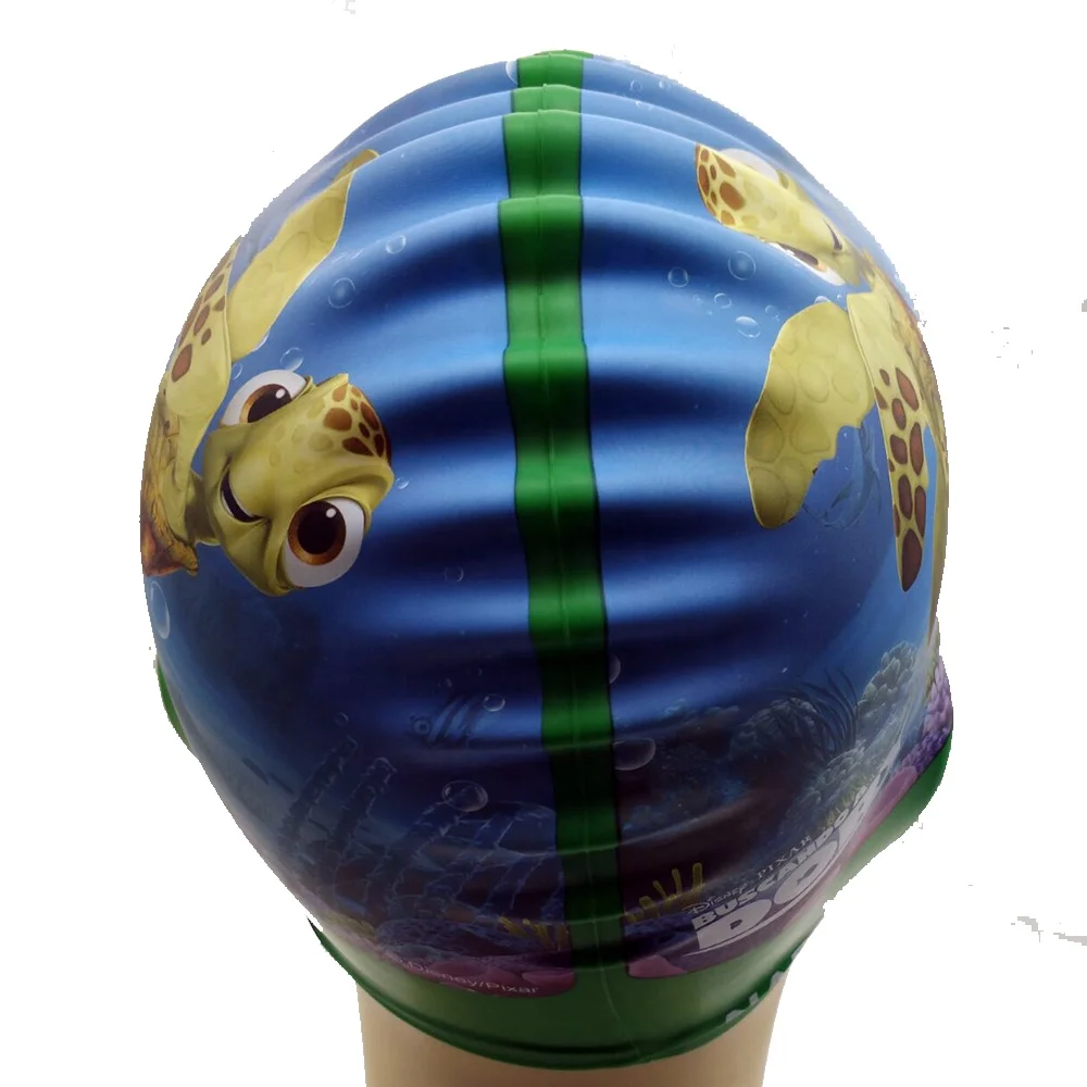 2024   Mystyle brand new soft 100% silicone heat press transfer logo print for sublimation printed swim cap