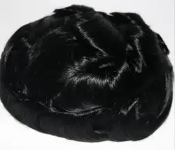 Мужской парик из человеческих волос для мужчин 10x8 дюймов швейцарская кружевная сменная система волос швейцарская кружевная основа #613 блонд