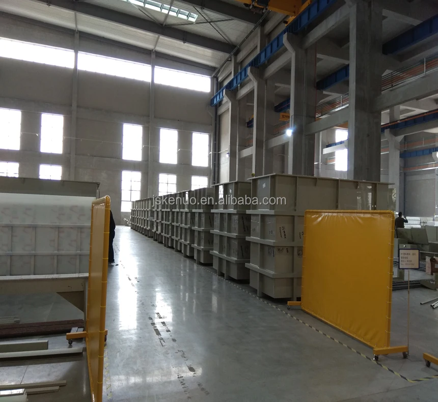 PP PVC stainless steel material tank for washing,rinsing,electroplating process