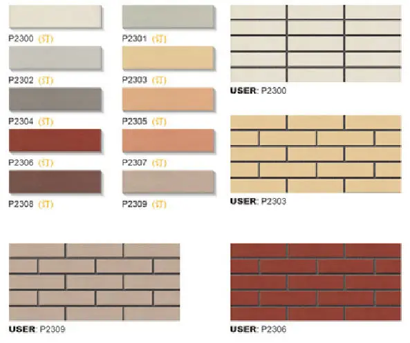 
 Топ коммерческий строительный керамический кирпич мозаичная настенная плитка  