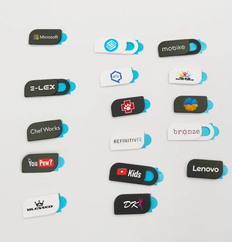 
WebCam Cover Shutter Magnet Slider Plastic Camera Cover for Web Cam PC Laptops Mobile Phone 