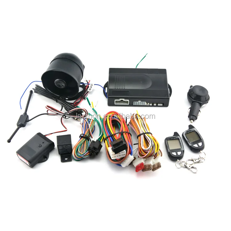 Высококачественная двухсторонняя Автомобильная сигнализация с дистанционным запуском двигателя