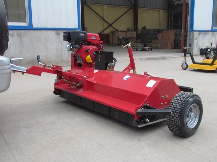 15HP Gasoline Engine ATV Tow behind Lawn Mower Manual Electric Power Blade Type with CE Certification