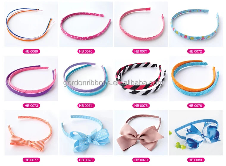 Ленты Gordon, замечательная заколка для волос, ленты в ассортименте, банты для волос оптом, пластиковые детские банты для волос 6 дюймов