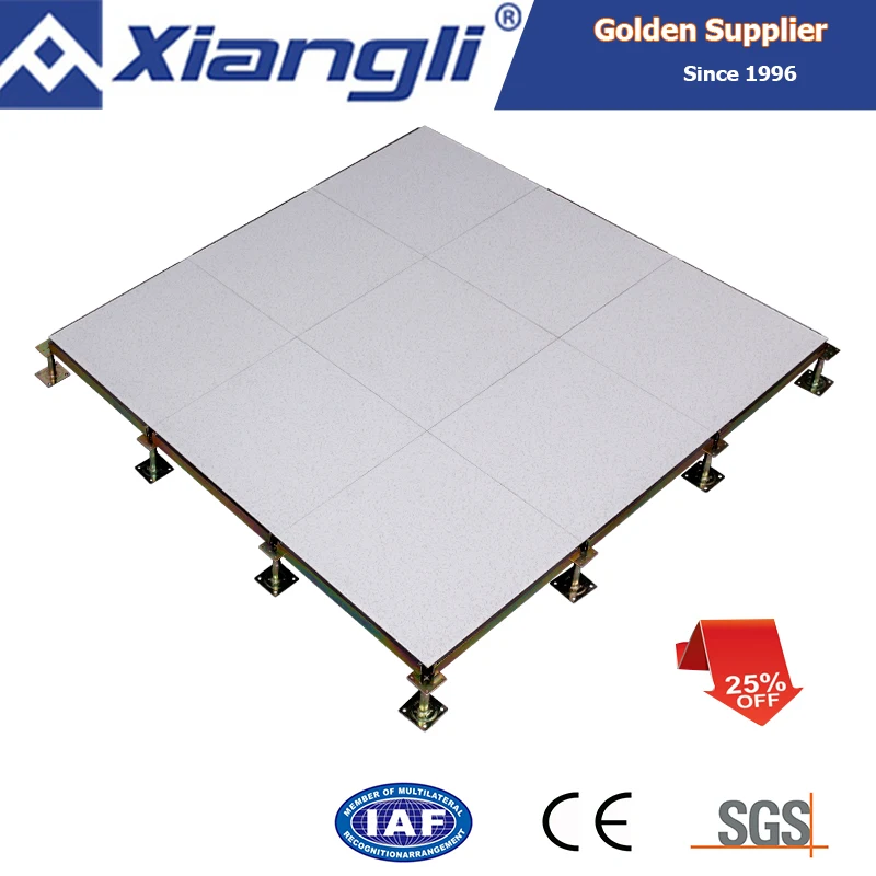 Anti-static PVC raised floor tile prevent static validly for data center,computer room