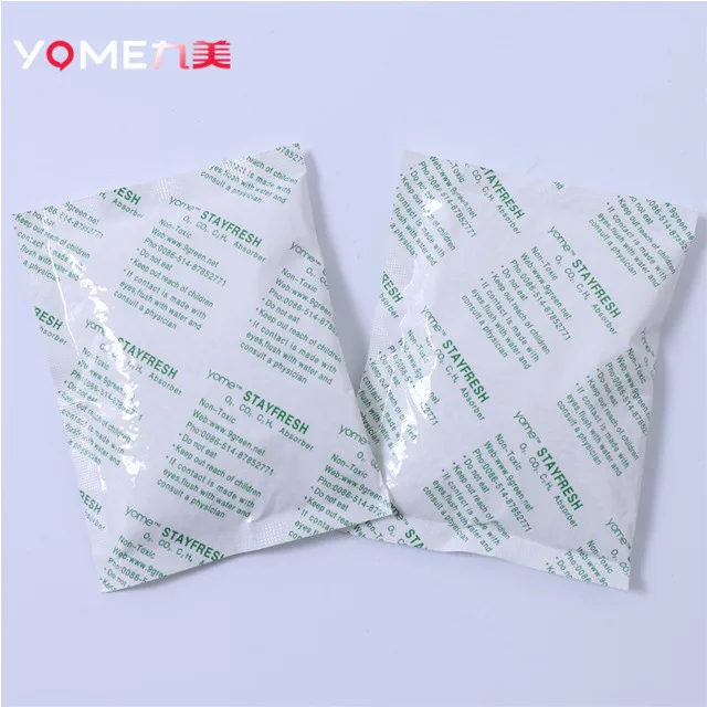 Yome best seller stayfresh 50g no toxic CO2 absorber for peeled garlic and vegetables