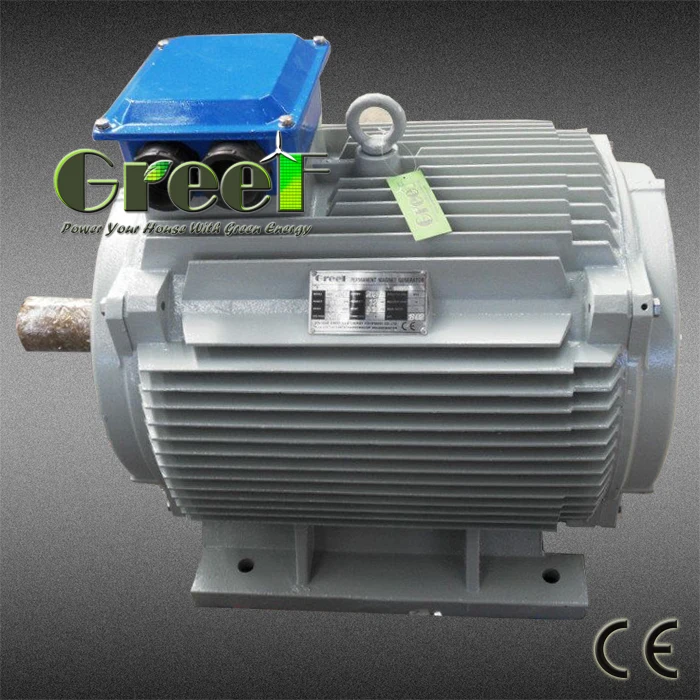 20KW 200об / мин RPM ветровой турбины генератора гидротурбины постоянный магнит генератор низкая скорость