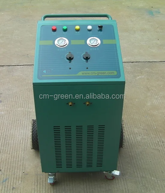 R407C/R134AR/410A oil-free compressor air conditioning recovery/recharge/vacuum pump freon R22 recovery/charge machine CM7000