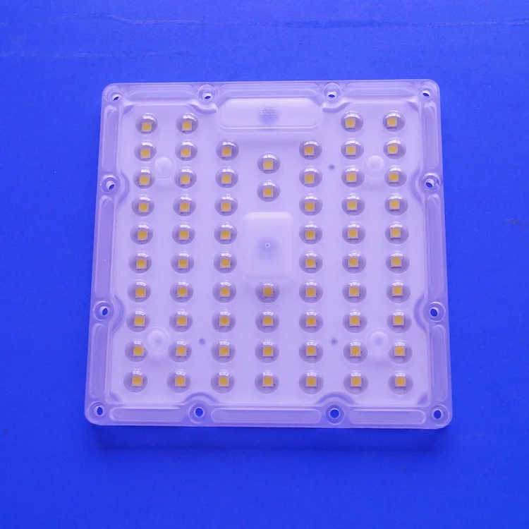 90 Degree 64 LED 50 Watts Molded Lens Array Light Led Parts