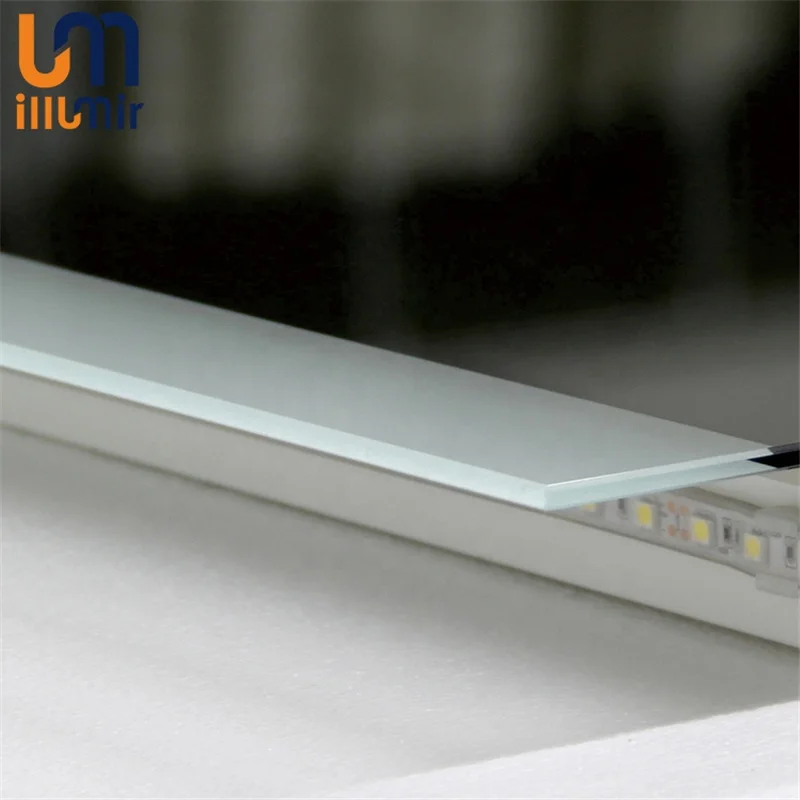 Увеличительное зеркало для ванной со светодиодной подсветкой