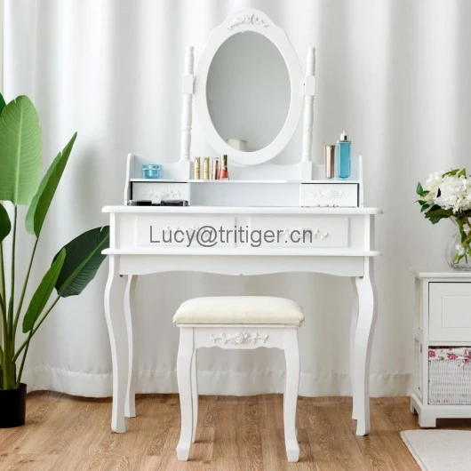 Зеркало хранения ювелирных изделий макияж туалетный столик Набор тщеславия