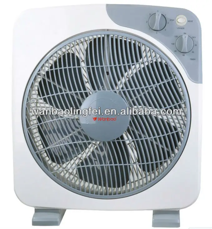 Household electric Wholesale portable 12 inch square box fan used in room
