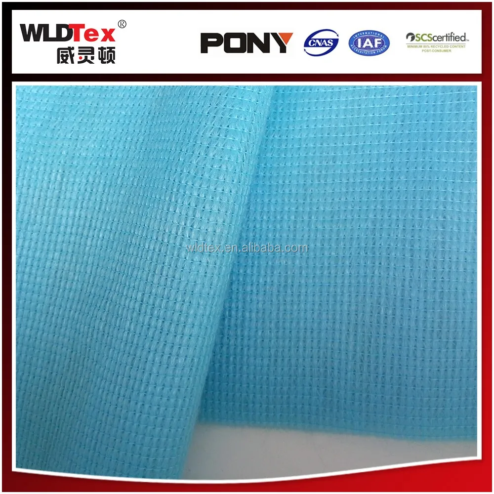 Бесплатные образцы Переработанного материала Равнине Нетканой Ткани обивочные