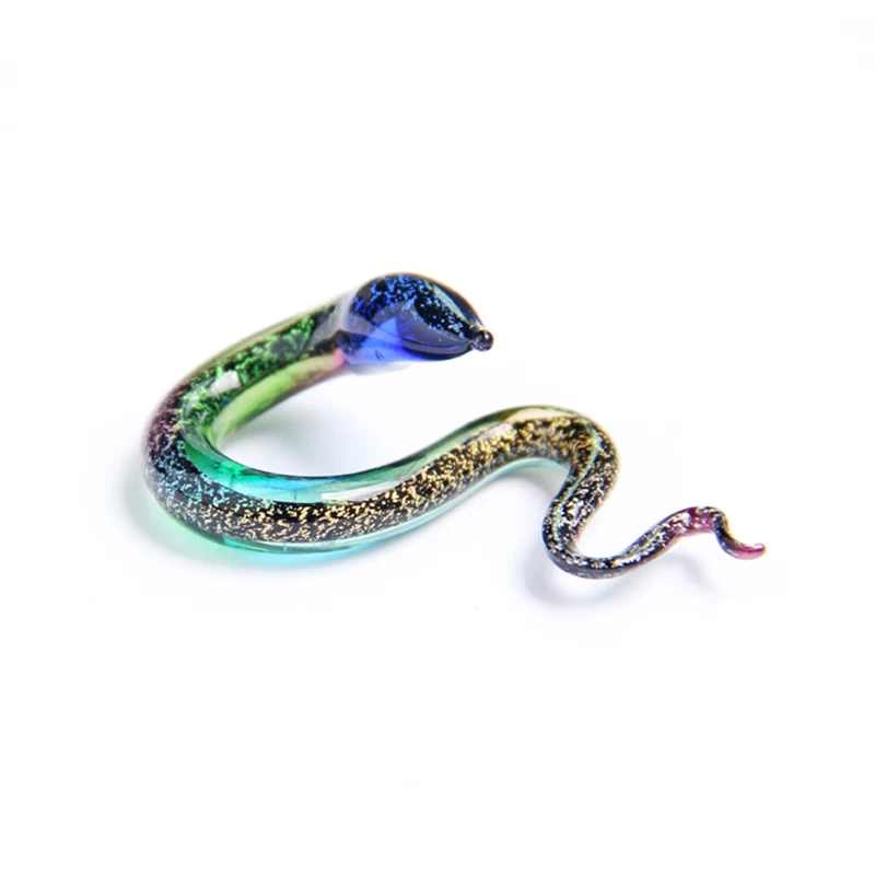 New Product Ideas 2022 Spiral Glass Ear Stretchers Plugs and Tunnels Piercing Body Jewelry wholesale