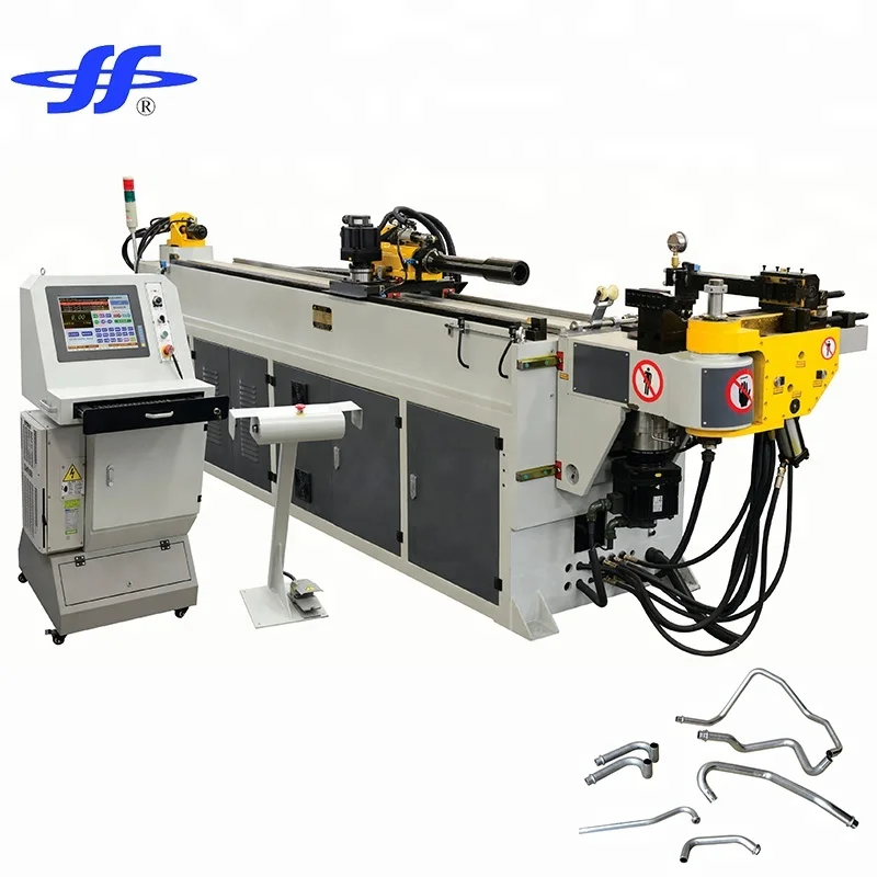 
DW38CNC Hydraulic Automatic Steel Profile Tube Pipe Bender 