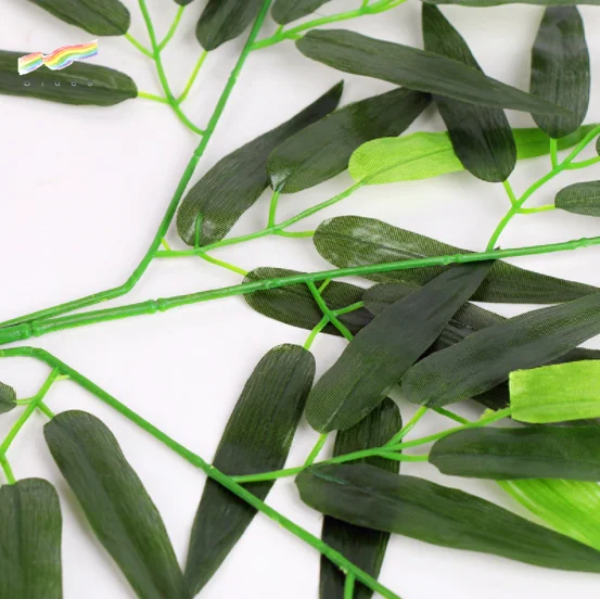 Artificial bamboo leaves plant silk bamboo leaves