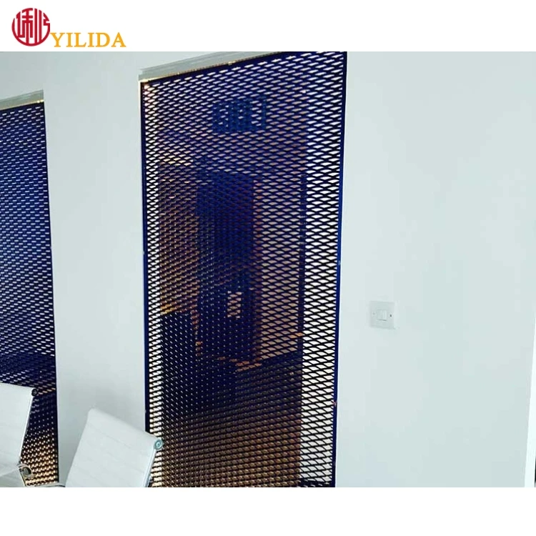  Расширенные металлические сетчатые 3d настенные панели для дизайна интерьера