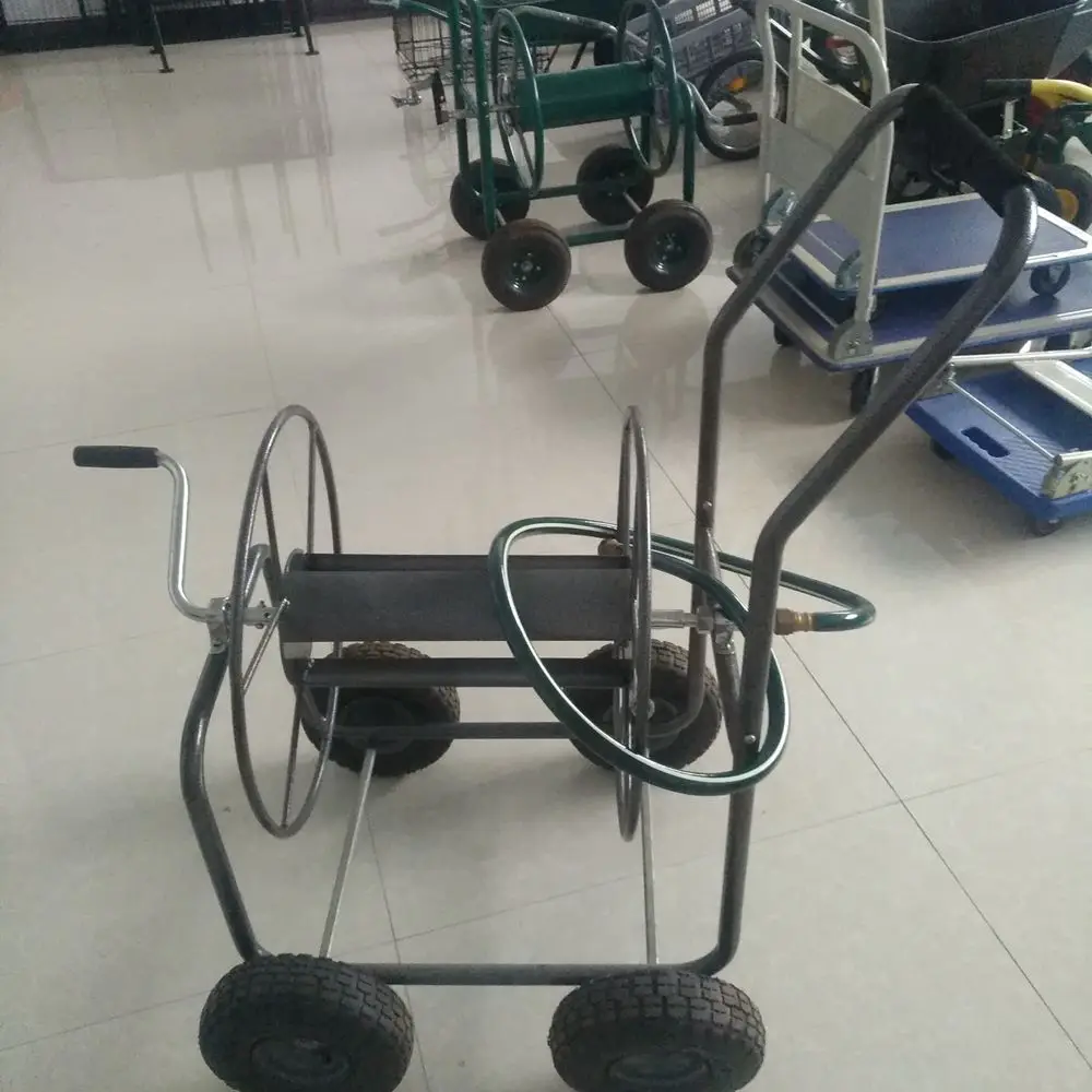 
yard garden hose reel cart 