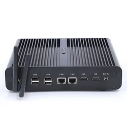 Cheap Mini Computer Fanless 2HD Display Computadora Escner Core I7 5500U Barebone Industrial PC