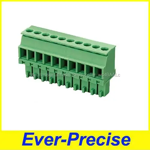 Power Supply Green Color PCB Terminals for UK Market