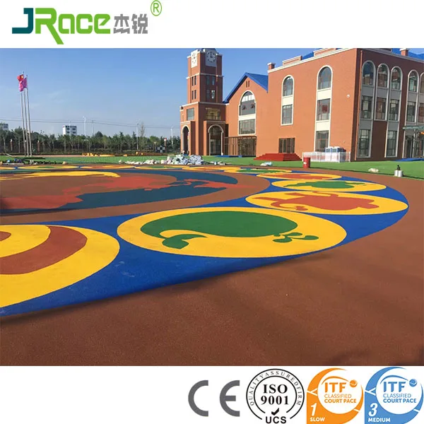 Children Outdoor Playground EPDM Rubber Granules
