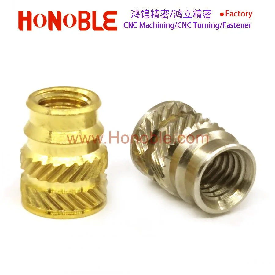 
Brass Inserts, IUB-M3-1/IUB-M4-2/IUB-M5-2 