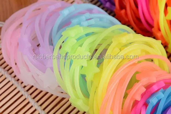 Hot Sale Eco-Friendly Funny Elastic Silicone Bracelet Wristband Cheap price