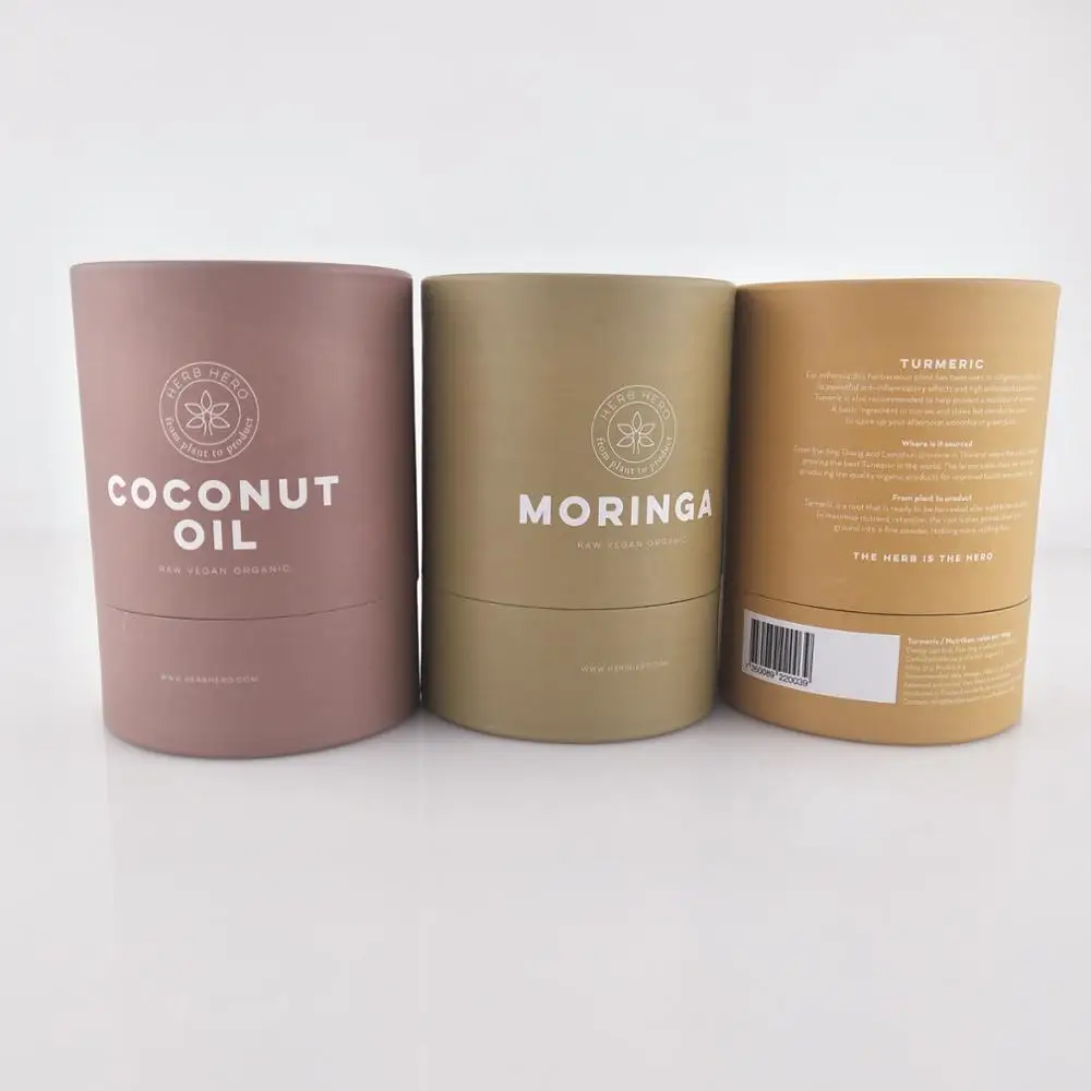 custom cylinder packaging for candle containers