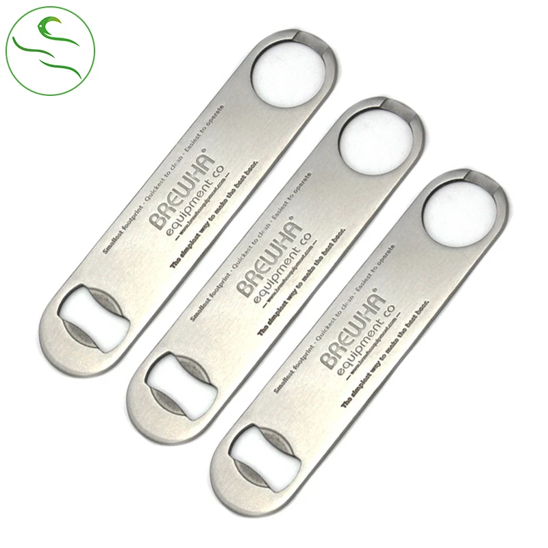 Custom Stainless Steel Blank Metal Magnetic Bar Beer Bottle Opener