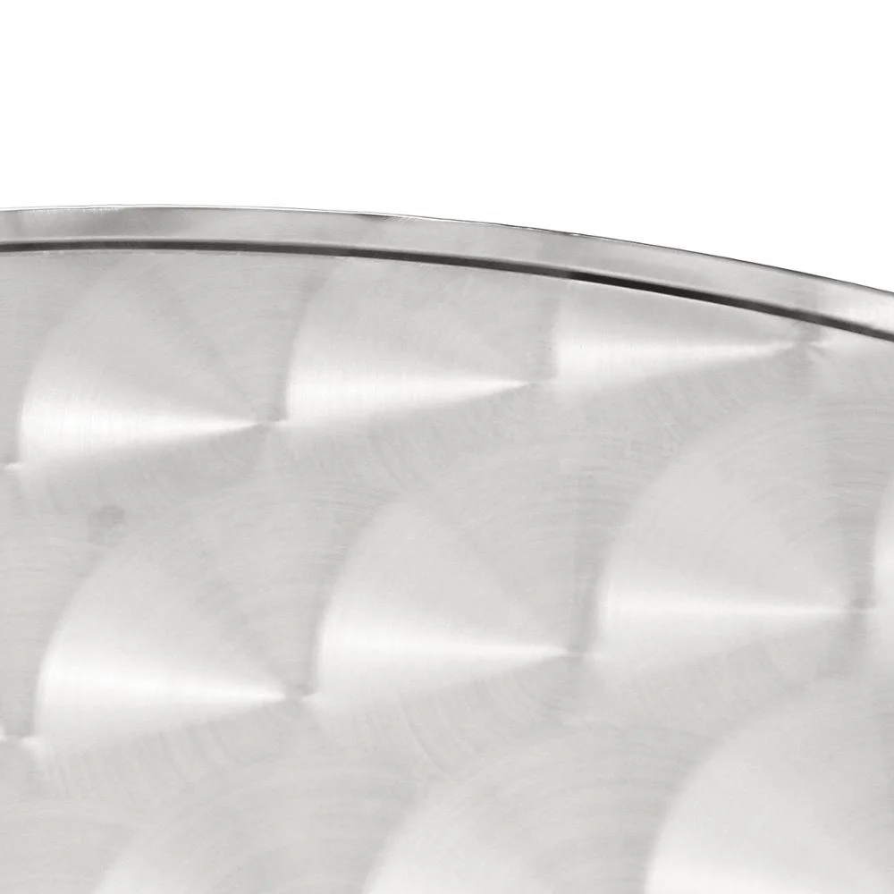 High-qulity round stainless steel tabletop bar tabie for outdoor