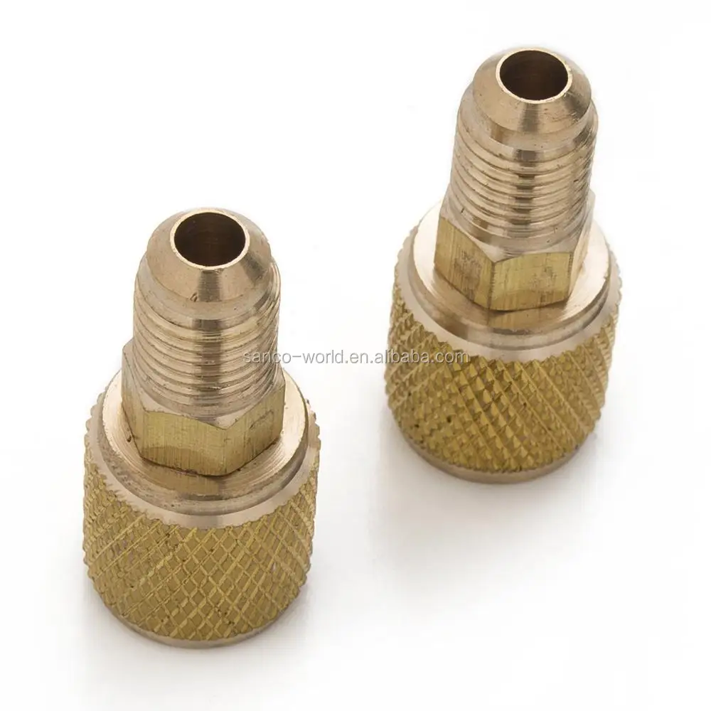 
5FT AC Diagnostic Manifold Freon Gauge Set for R134A R12, R22, R502 Refrigerants, with Couplers 