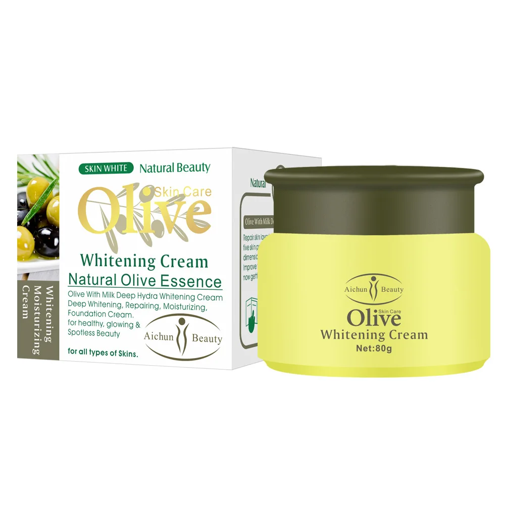 
Cross-border Aichun olive cream moisturizing anti-cracking dry anti-freezing moisturizing and brightening cosmetics OEM 