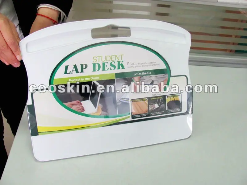 коленях стол поднос