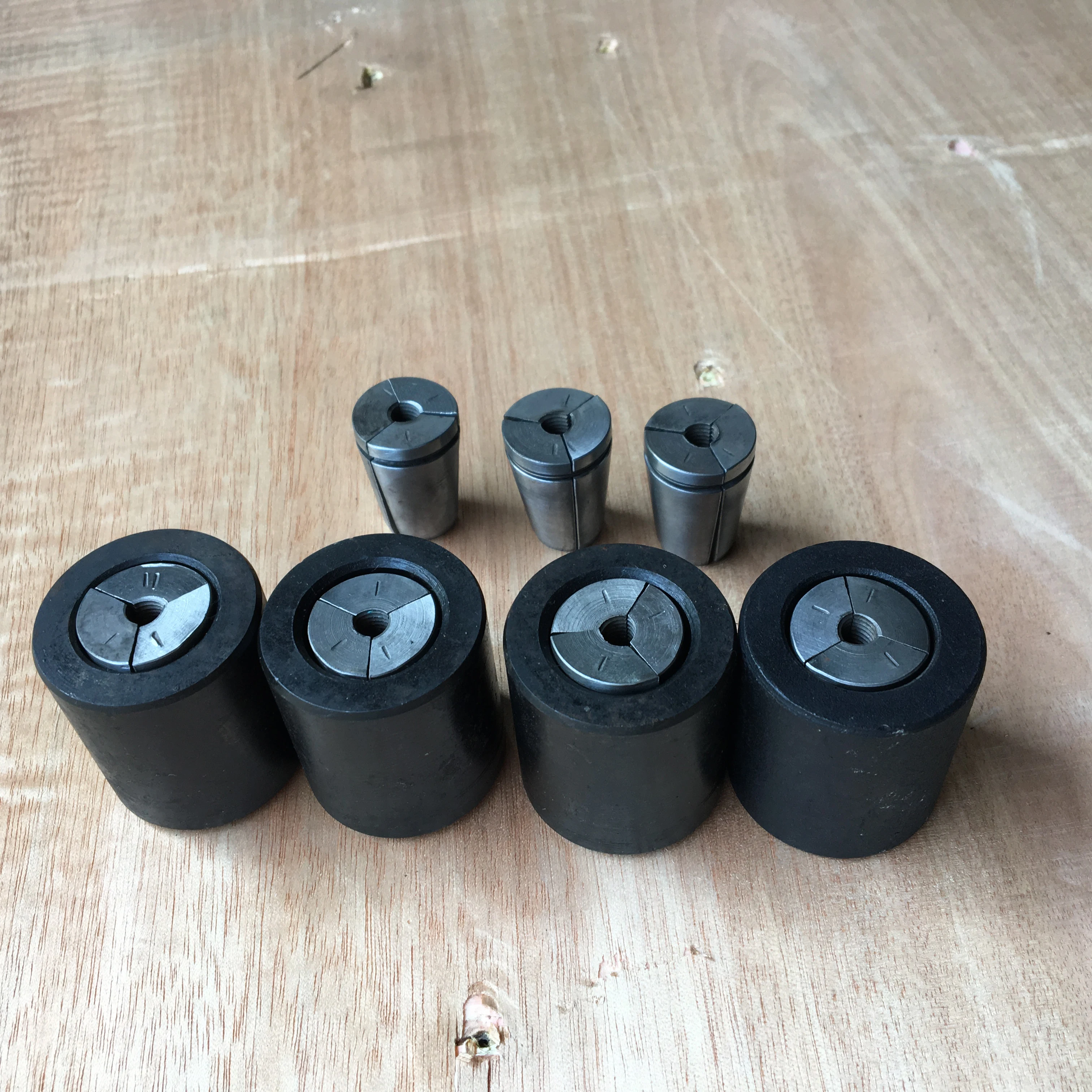 Ready to ship steel cable wedges grips for post tension prestressing anchor block plate 7mm 9.53mm 11.1mm china factory