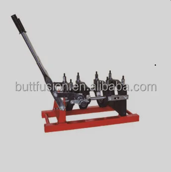 160 hand push 4 circles hdpe pipe manual butt fusion soldering machine