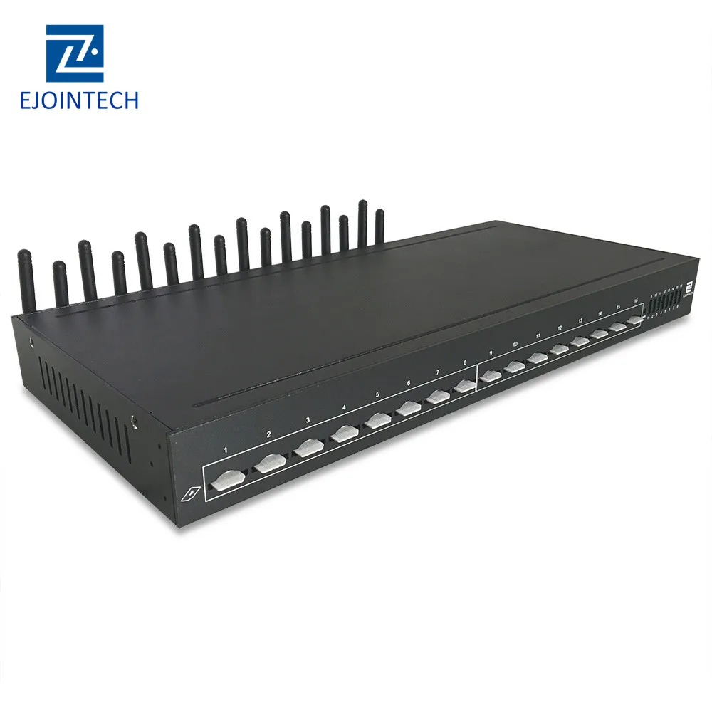EJOIN High Speed sms marketing device,IP interface lte 4g gsm gateway 16 port modem pool