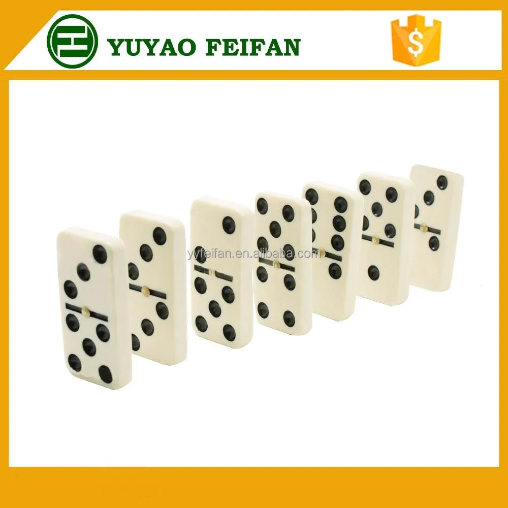 custom domino blocks wooden box mini ivory plastic domino set classic style