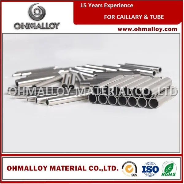 High Temperature Alloy Tantalum Capillary Tube 99.95%