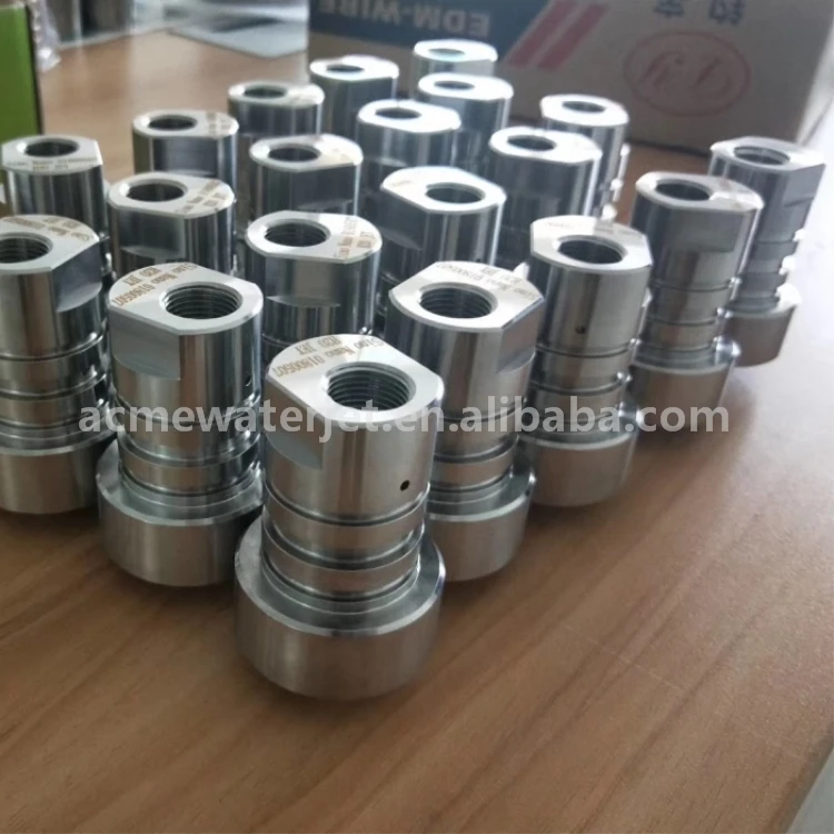 Factory supply waterjet pump intensifier 60K psi part check valve body