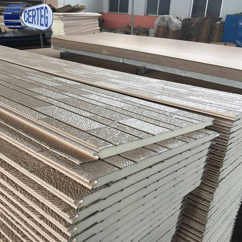 
Embossed Steel Sheet with PU Composite Decorative Panel 