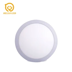 Hot sale 6w led panel light flat panel led lighting round square led panel lamp