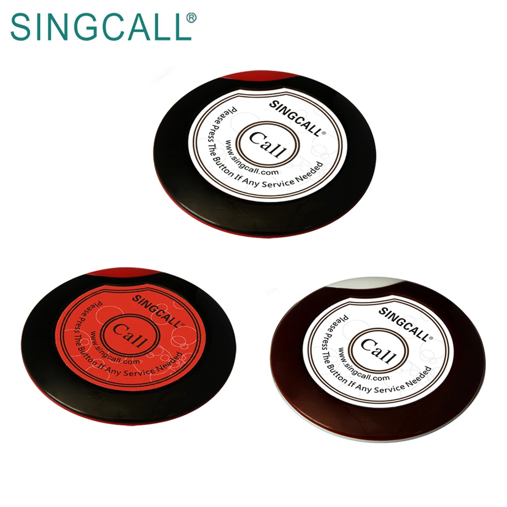 SINGCALL restaurant service ordering wireless waiter call bell system for restaurant