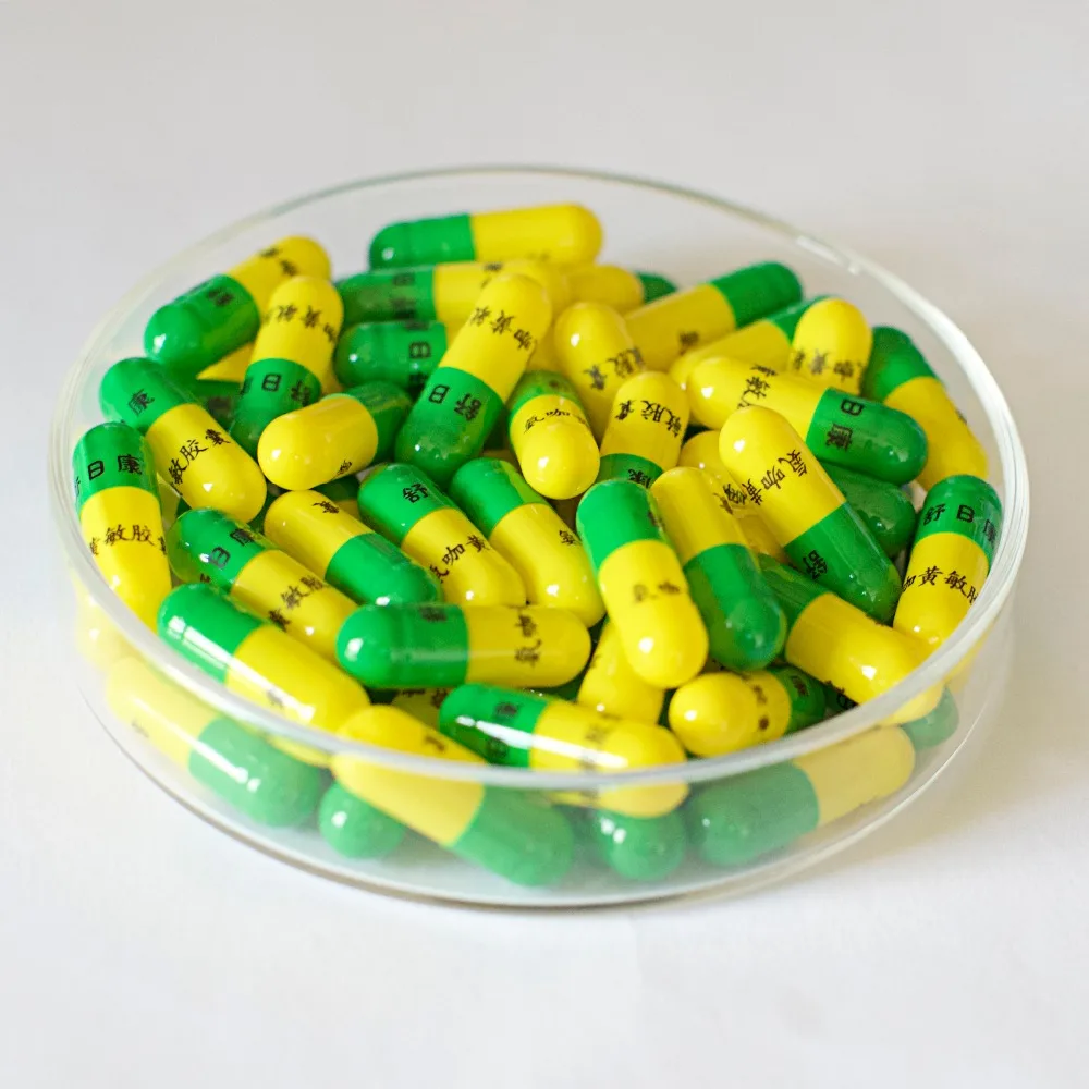 High Quality Separated Bovine Gelatin Empty Capsules for Dosing Medicine size 000 00 0 1 2 3 4