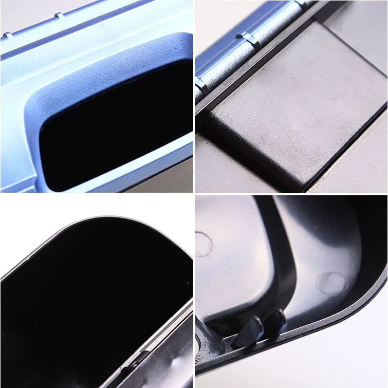 yuyao Mini Plastic Dual-use Easy clean car interior stick on Clip-on door side or seat back storage bin car trash bins