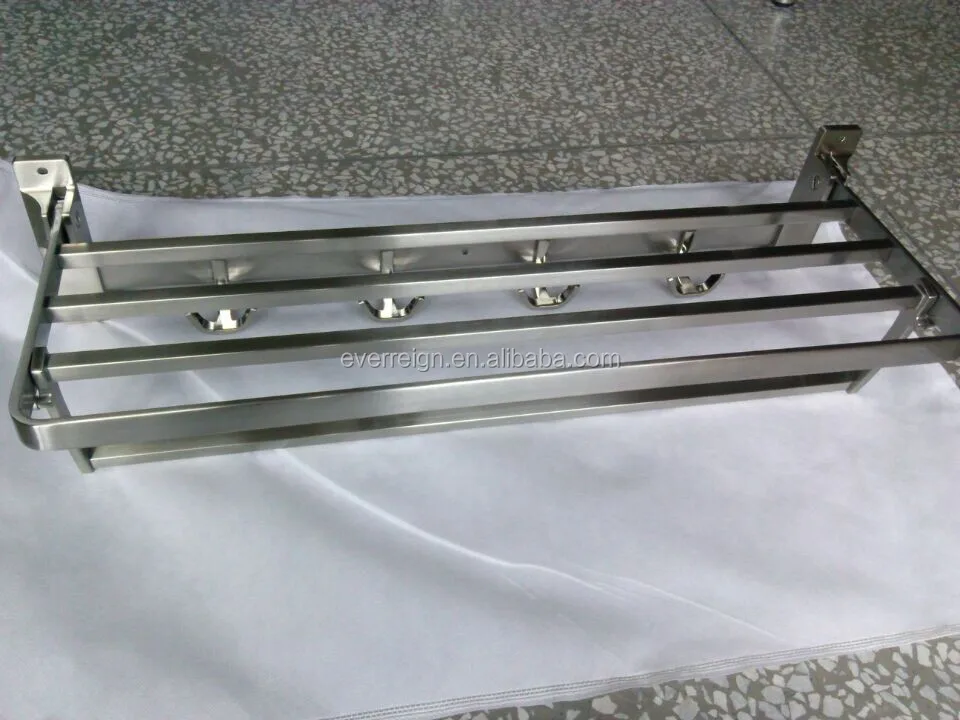 Вешалка для полотенец и Полка для полотенец из цинкового сплава и нержавеющей стали