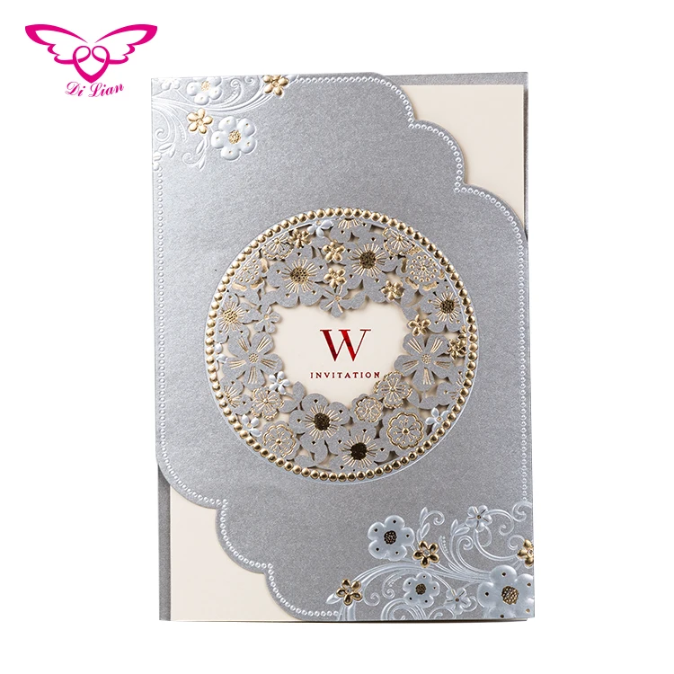 
Dilian Wedding Sweet Flower Garden Theme Invitation Cards Wedding 